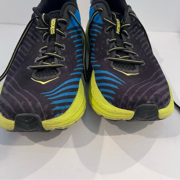 Men’s US 11 Hoka One One Rincon Black Citrus Running Sneakers 1102874 BCTRS - Picture 4 of 16